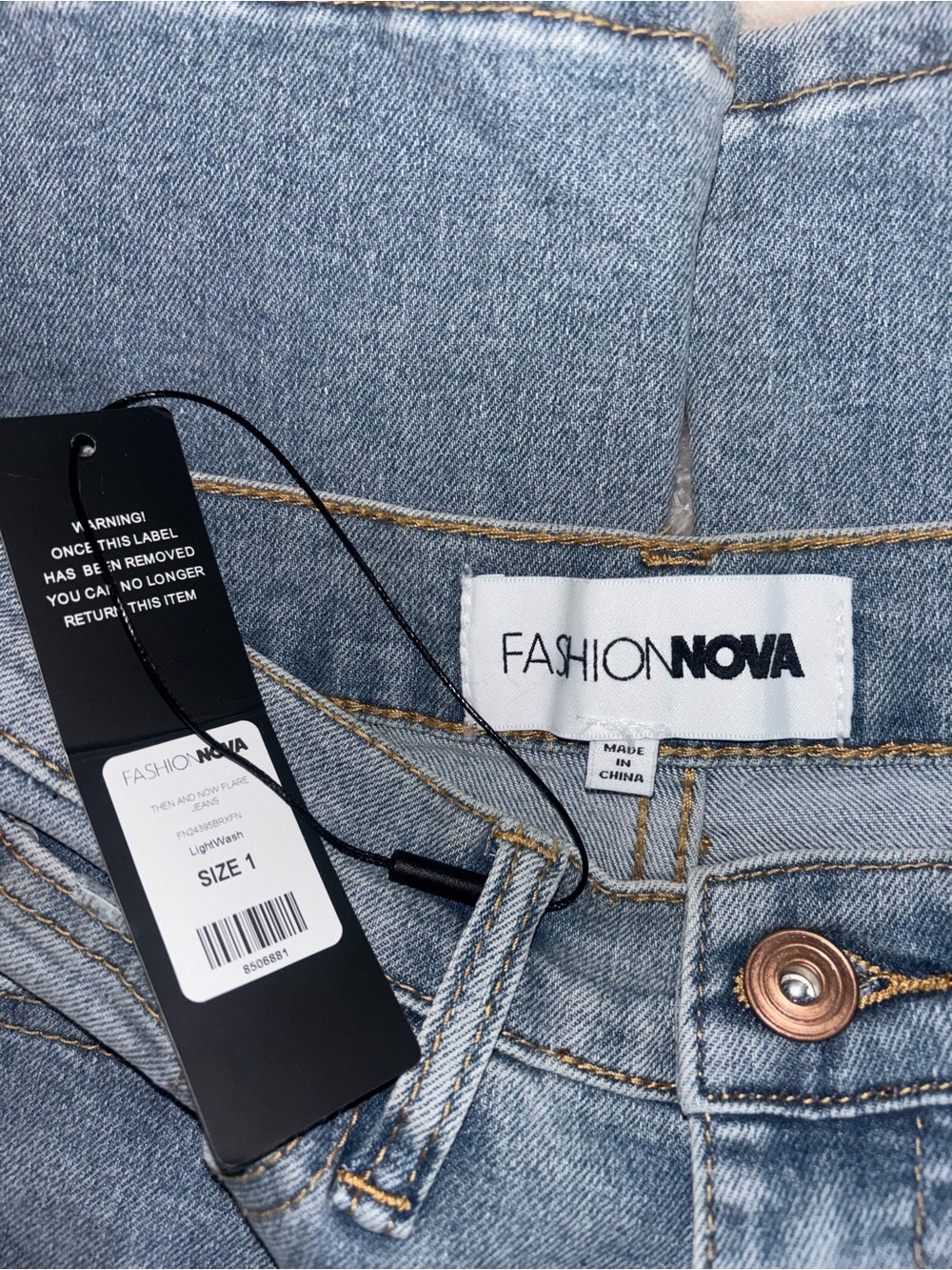 Fashion nova high waisted jeans - Picture 7 of 7